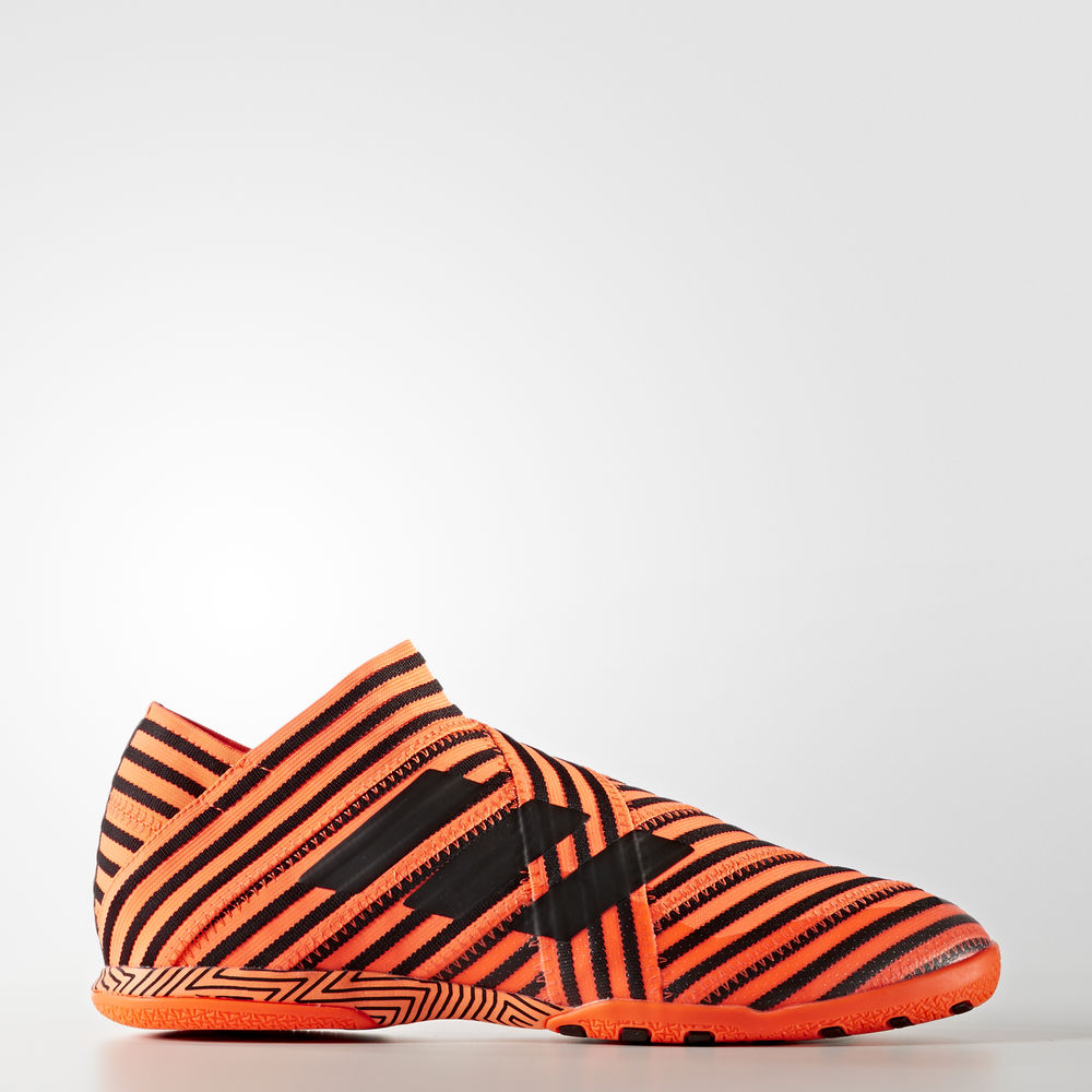 Adidas Nemeziz Tango 17+ 360 Agility Indoor - ποδοσφαιρικα παπουτσια ανδρικα - Πορτοκαλι/Μαυρα,Μέγεθ